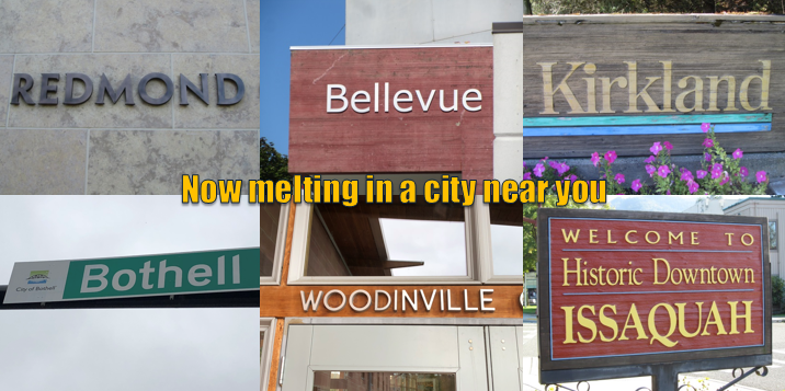 Now Melting in a City Near You!